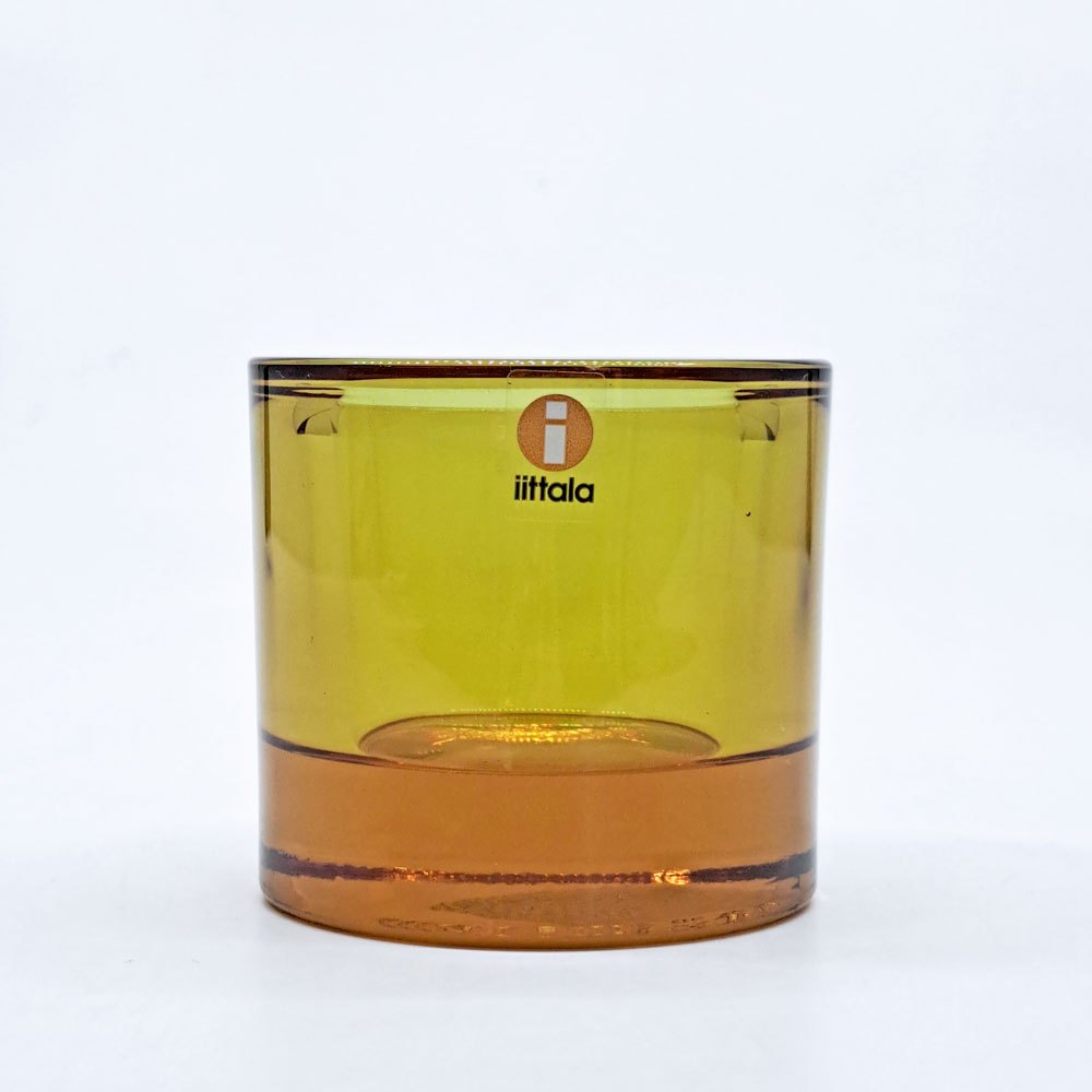 イッタラ iittala マリメッコ marimekko キビ kivi キャンドルホルダー ローズオリーブ 60mm ヘイッキ・オルヴォラ B ●