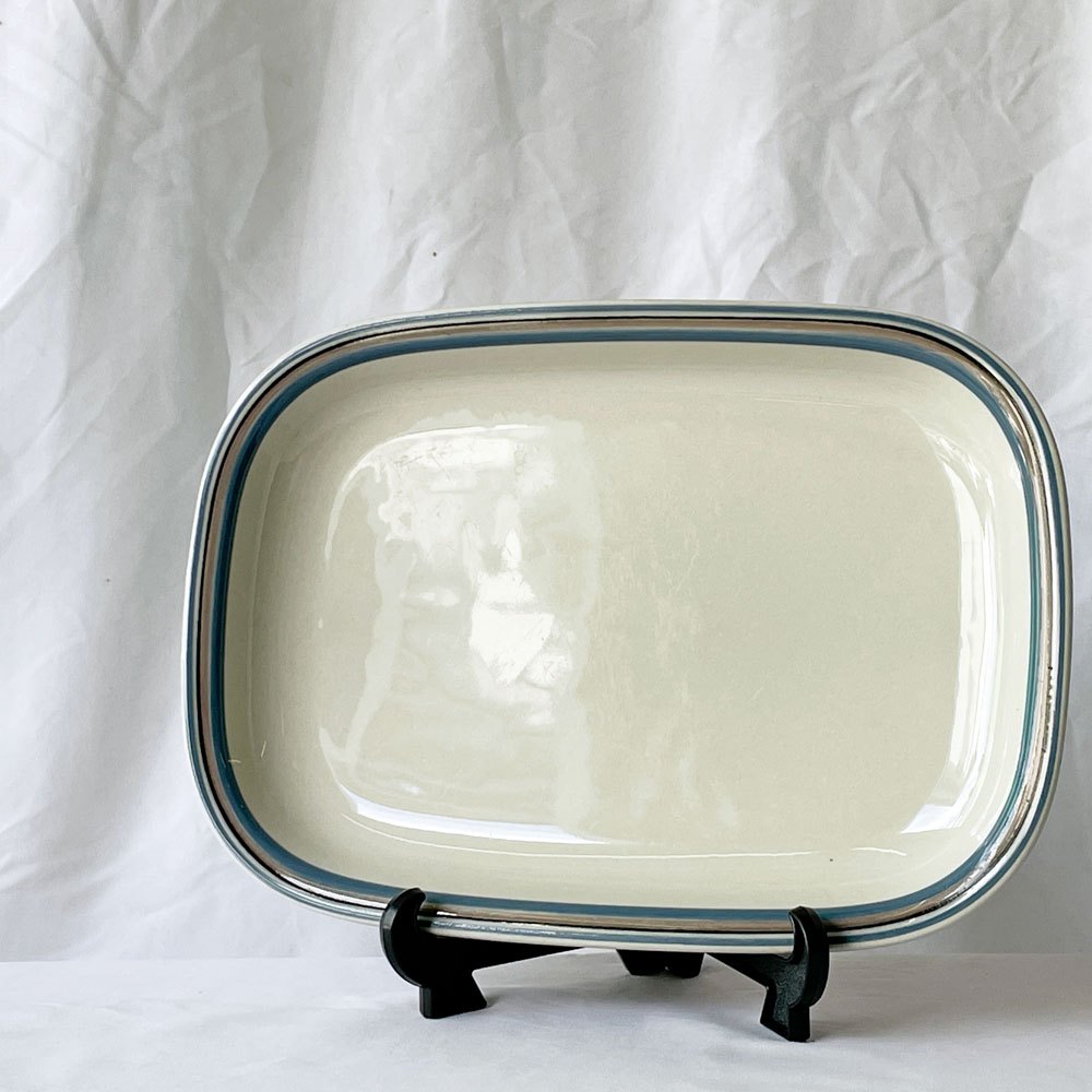 アラビア ARABIA ウートゥア Uhtua スクエアプレート 長皿 深皿 大皿 W34.5cm ウラ・プロコッペ フィンランド 北欧食器 ◇