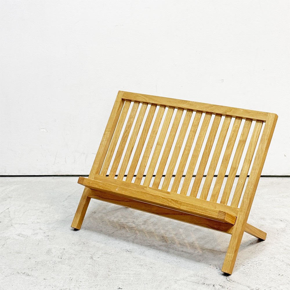 QUIET SPACE TOOL & FURNITURE アニー Annie マガジンラック ディスプレイラック クリ材 ナチュラル 国産家具 定価￥30,800- ●