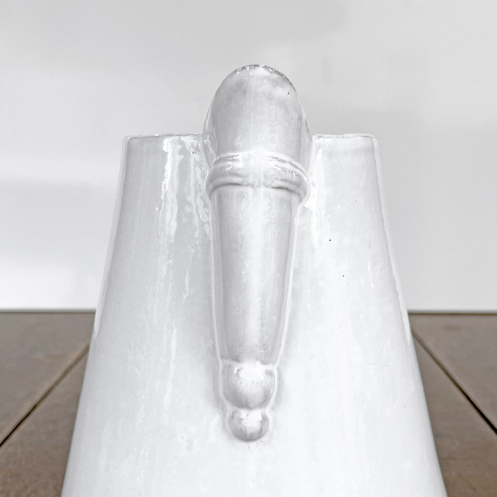 アスティエ・ド・ヴィラット ASTIER de VILLATTE ルイス Louis XV ピッチャー H17cm 陶器 フランス ■