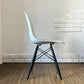 ハーマンミラー HermanMiller サイドシェルチェア ドゥエルレッグ DSW アルパイン × エボニー ポリプロピレン製 イームズ ミッドセンチュリー A ◎