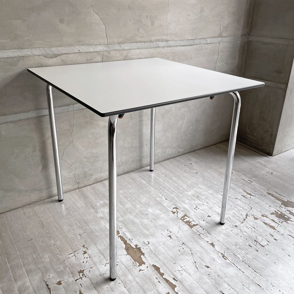 ヴィトラ vitra ハルテーブル HAL Table Square ダイニングテーブル スクエア W75cm ホワイト ジャスパー・モリソン 廃番 ♪