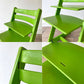 ストッケ STOKKE トリップトラップ TRIPP TRAPP ベビーチェア キッズチェア S/N4～ グリーン ノルウェー 北欧家具 ◇