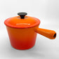 ルクルーゼ LE CREUSET ウィンザーポット 16cm オレンジ 片手鍋 鋳物 廃番 ●