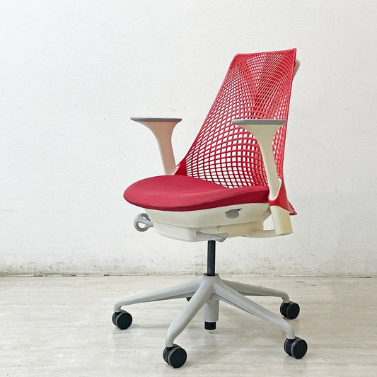 ハーマンミラー Herman Miller セイルチェア SAYL CHAIR デスクチェア オフィスチェア イヴ・ベアール レッド ●