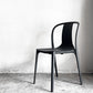 ヴィトラ Vitra ベルヴィルチェア Belleville Chair ダイニングチェア スタッキングチェア ディープブラック ロナン & エルワン・ブルレック B ■
