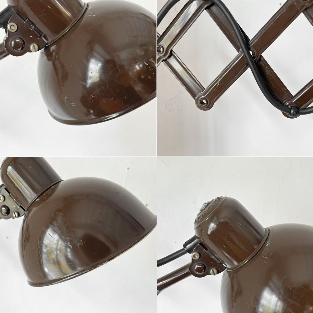 カイザーイデル KAISER IDELL シザーアーム ウォールランプ 6718 壁付け照明 伸長式 クリスチャンデル 工業系1930's バウハウス ドイツ アンティーク ★