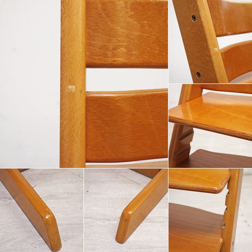 ストッケ STOKKE トリップトラップ TRIPP TRAPP ベビーチェア キッズチェア S/N無し ノルウェー 北欧家具 A ●