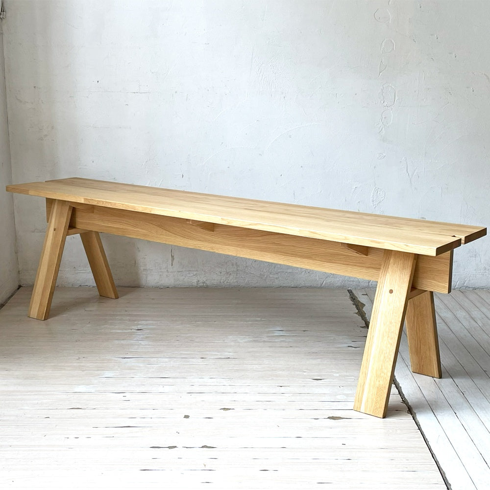 石巻工房 Ishinomaki Laboratory 石巻 ベンチ by カリモク ISHINOMAKI BENCH by Karimoku 芦沢啓治 廃盤★