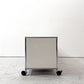 ユーエスエムハラー USM Haller モジュラーファニチャー Modular Furniture テレビボード ピュアホワイト2列1段 ドロップダウン キャスター ●