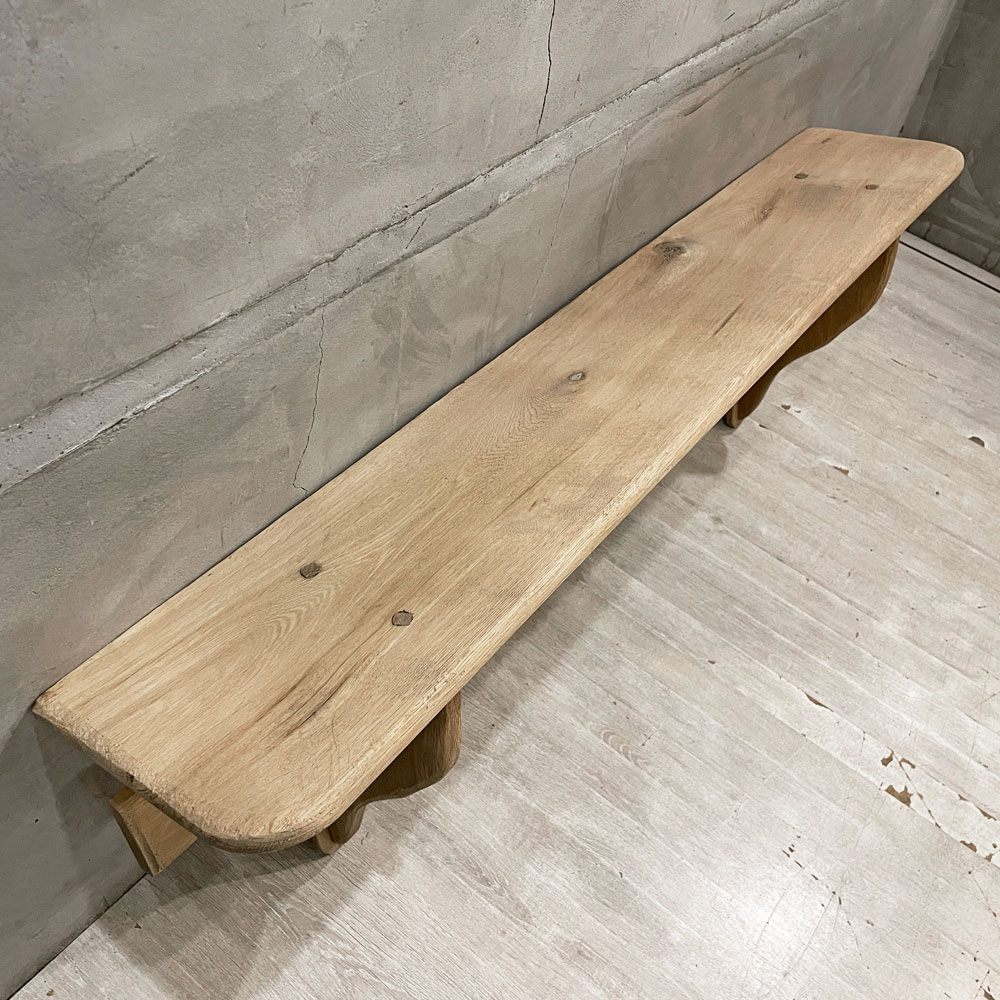 フラマンファニチャー FLAMANT Furniture ウォールシェルフ 壁掛け棚 ディスプレイラック 飾り棚 ベルギー アンティーク風 W110cm ♪