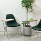 ハーマンミラー Herman Miller サイドシェルチェア セカンド 2nd ビンテージ アプホルスター スクールベース スタッキングベース 肘掛けテーブル付 イームズ ミッドセンチュリー B ●