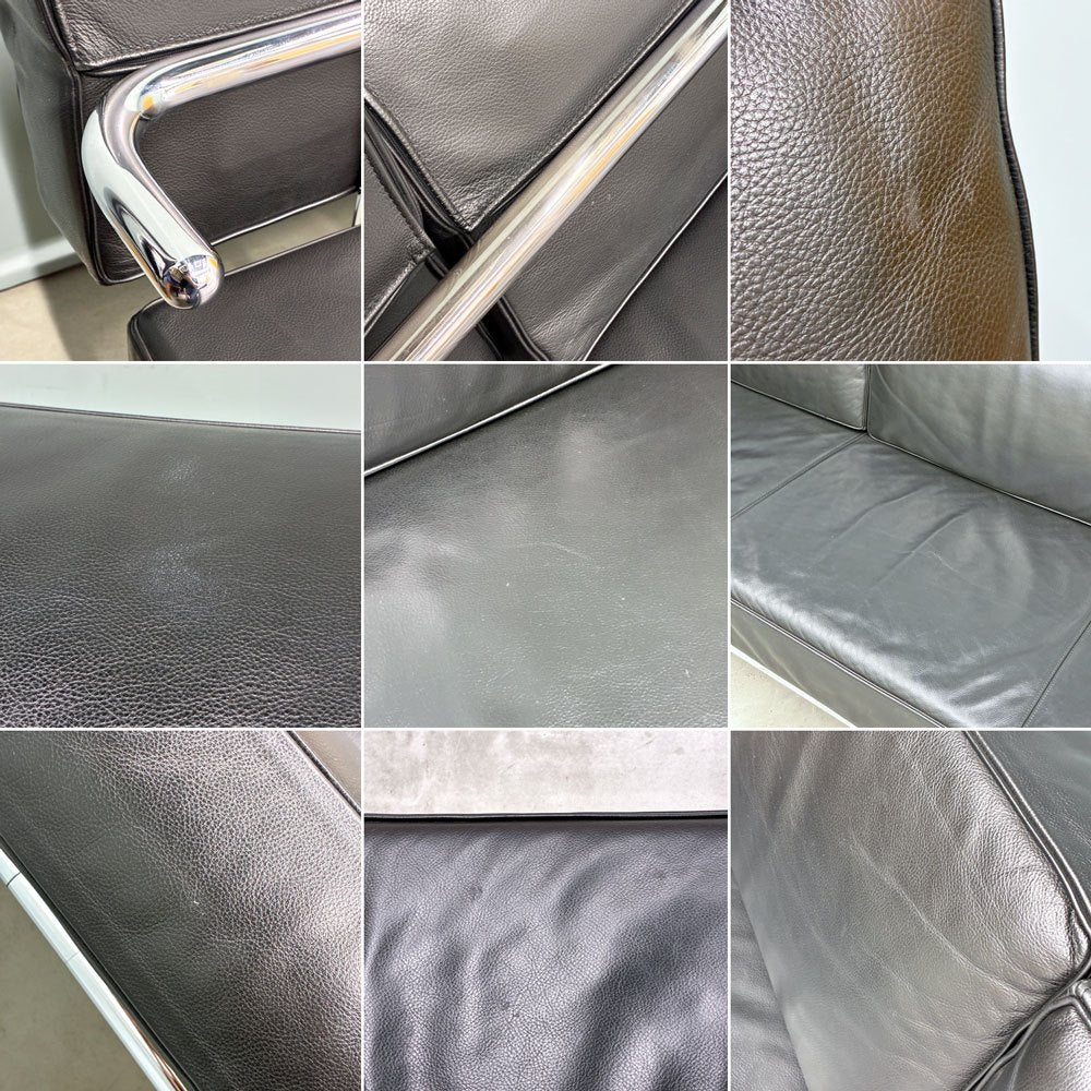 カッシーナ Cassina カナぺ アパルトマン ル・コルビュジエ ソファ 5 CANAPE, APPARTEMENT LE CORBUSIER LC5 デイベッドソファ 3Pソファ 本革 ル・コルビジェ ◎