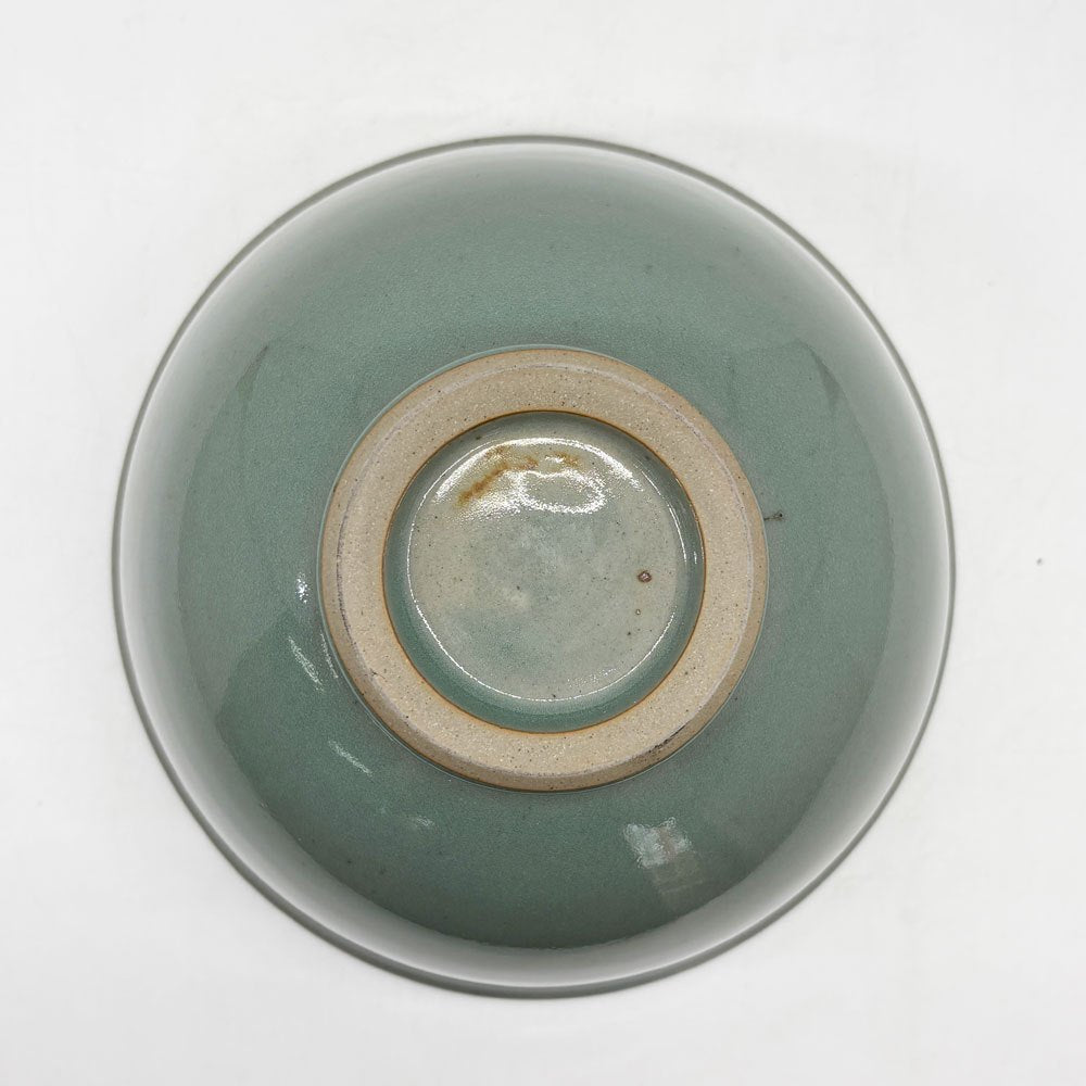 マルガレーテンヘーエ Keramische Werkstatt Margaretenhohe ボウル 丼 グリーン系 李英才 現代作家 艶あり A ●