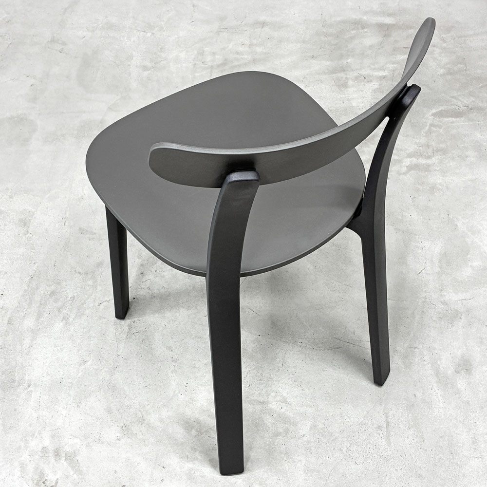 ヴィトラ Vitra オールプラスチック チェア All Plastic Chair APC ジャスパー モリソン Jasper Ｍorrison グラファイトグレー スイス ◎
