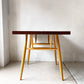 アルテック artek ピルッカテーブル Pirkka Table ダイニングテーブル 120cm イルマリ・タピオヴァーラ ブラウン×ハニー 廃番 希少 ★
