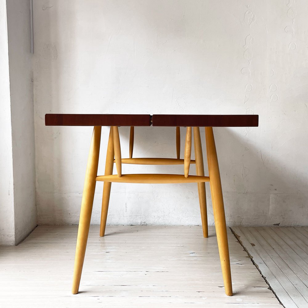 アルテック artek ピルッカテーブル Pirkka Table ダイニングテーブル 120cm イルマリ・タピオヴァーラ ブラウン×ハニー 廃番 希少 ★