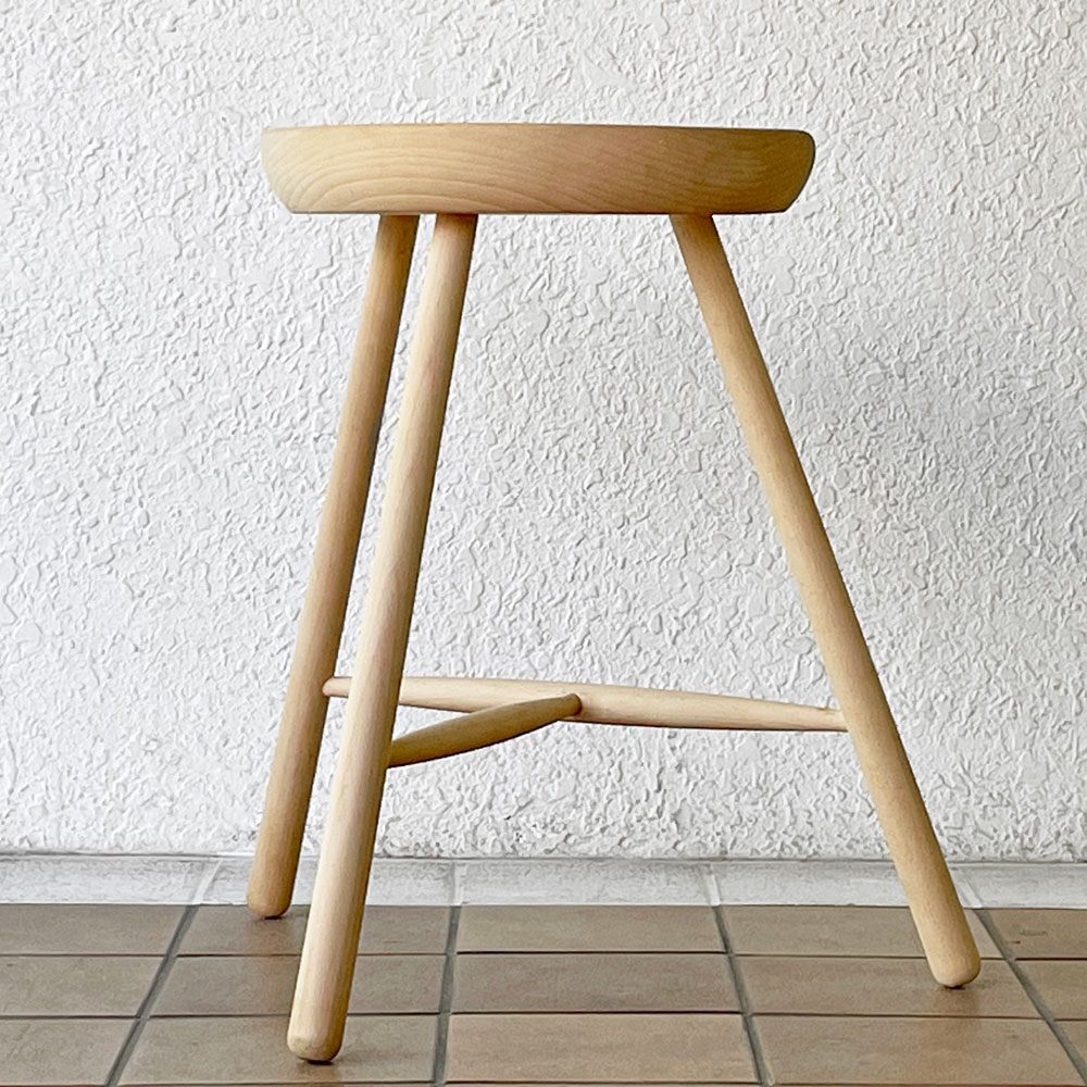ワーナー Werner シューメーカーチェア Shoemaker Chair NO.59 スツール カウンタースツール ビーチ無垢材 ラーズ・ワーナー デンマーク ◇
