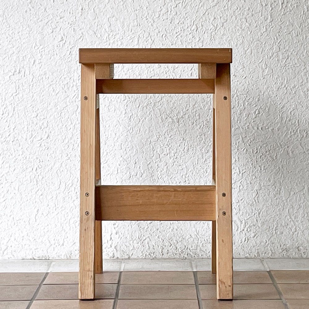 石巻工房 Ishinomaki Laboratory 石巻ハイスツール ISHINOMAKI HIGH STOOL H60cm 芦沢啓治 ◇