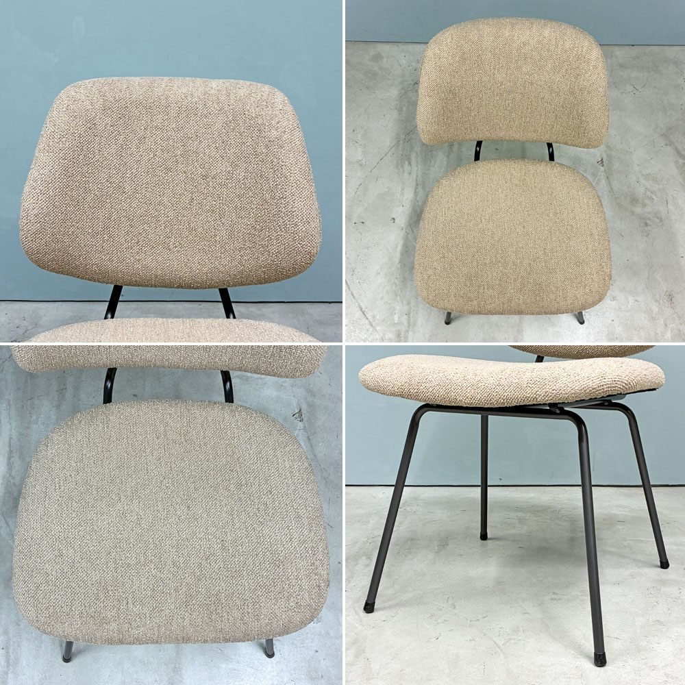 クラッシュゲート CRASHGATE ノットアンティークス Knot Antiques アボック ABOCK 肘無チェア ダイニングチェア ファブリック TIM-BEIGE 関家具 ◎