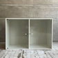 モンタナ MONTANA システムシェルフユニット SYSTEM SHELF UNIT キャビネット ガラス扉 ホワイト デンマーク ♪