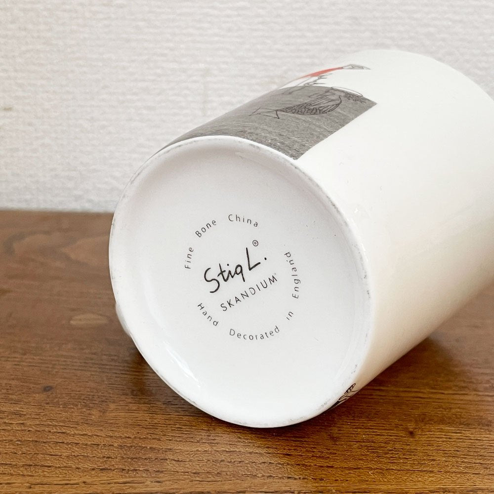 スカンジウム SKANDIUM マグカップ ダニエル Daniel スティグ・リンドベリ Stig Lindberg 廃番 ◎