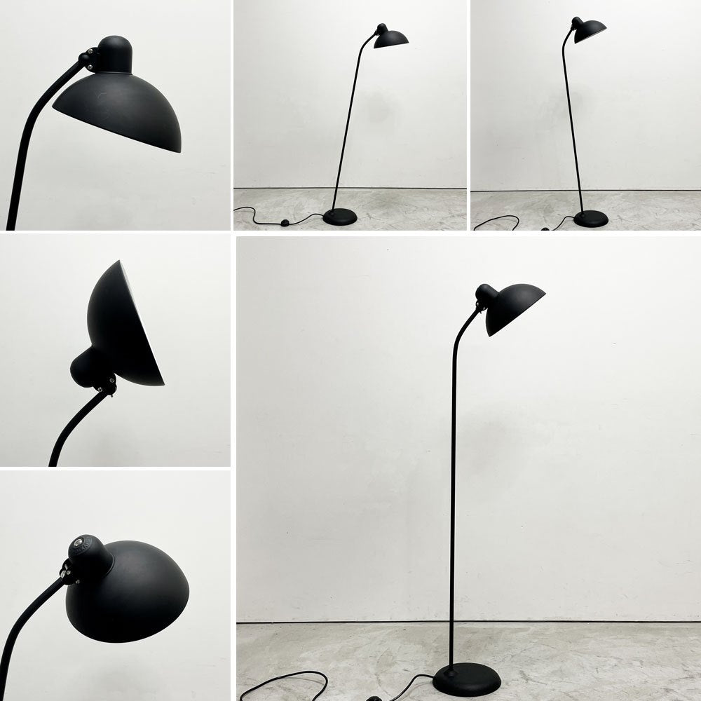 フリッツハンセン Fritz Hansen カイザーイデル KAISER IDELL フロアランプ 6556-F マットブラック スチール クリスチャン・デル 北欧 定価￥159,280- ●
