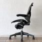 ハーマンミラー Herman Miller アーロンチェア スタンダード Bサイズ ポスチャーフィット グラファイトベース デスクチェア ビル・スタンフ＆ドン・チャドウィック ◇