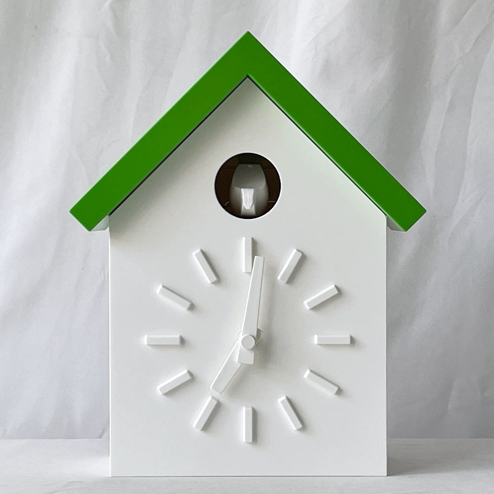 マジス MAGIS クークロック CU-CLOCK 鳩時計 グリーン 未使用品 動作確認済み 深澤 直人 イタリア モダンデザイン 参考価格¥59.400- ◇