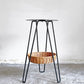 イデー IDEE ワラビー WALLABY SIDE TABLE サイドテーブル ラタン スチール ブラック ナチュラルデザイン ■