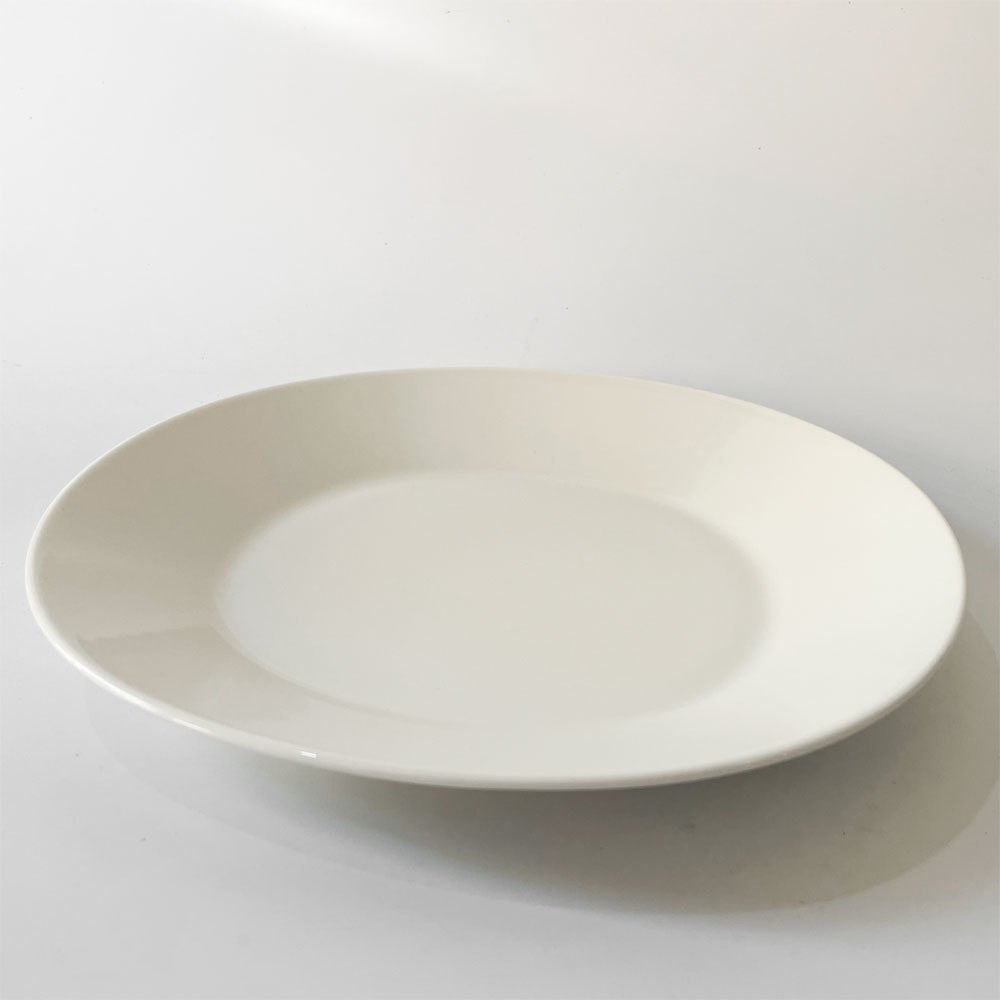 アラビア ARABIA エエヴァ EEVA オーバルプレート 25cm ホワイト スコープ scope 復刻品 北欧食器 B ★