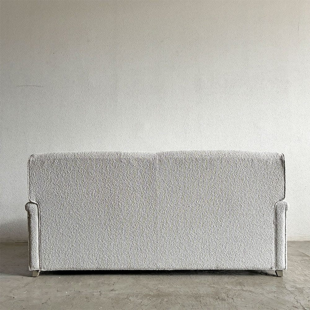 アスプルンド ASPLUND リゾルティール resortir スタンレー STANLEY 2.5P SOFA 2.5人掛けソファ W185cm ファブリック ホワイト系 グレー脚 定価￥418,000- 〓