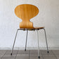 フリッツハンセン Fritz Hansen 3101 アリンコチェア アントチェア 4本脚 ナチュラルビーチ ラッカー仕上げ フェルトグライズ アルネ・ヤコブセン B ◇