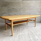 モモナチュラル Momo Natural ワイド FD ミドル テーブル WIDE FD MID TABLE コーヒーテーブル エレベーターテーブル 昇降式 アルダー材 ♪