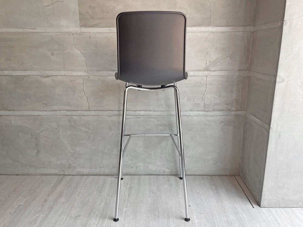 ヴィトラ Vitra ハル HAL RE スツール ハイ ジャスパー・モリソン Jasper Morrison カウンターチェア ディープブラック 定価￥66,000- B ♪