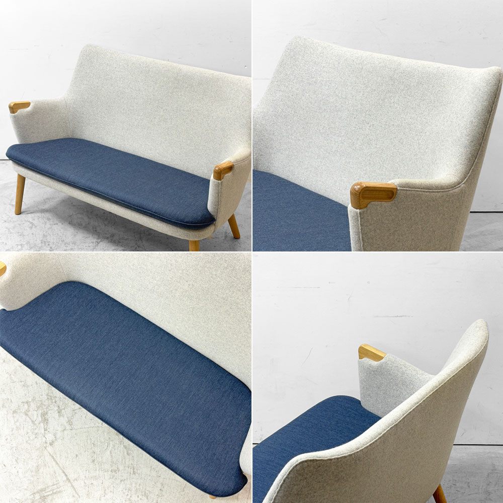 カールハンセン＆サン Carl Hansen & Son CH72 ミニベアソファ 2Pソファ オーク材 オイル仕上げ ハンス・J・ウェグナー 定価￥884,400- ●