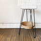 イデー IDEE ワラビー WALLABY SIDE TABLE サイドテーブル ラタン×スチール ブラック H60cm ナチュラルモダン 廃番サイズ ◎