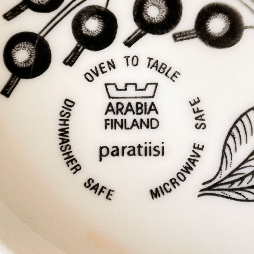 アラビア ARABIA パラティッシ PARATIISI ティーカップ カラー 王冠マーク 旧ロゴ ビルガー・カイピアイネン フィンランド 北欧食器 A ◎