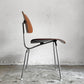 ハーマンミラー Herman Miller DCM メタルレッグ ダイニングチェア ローズウッド 60's ビンテージ C&R ミッドセンチュリー 希少 ■