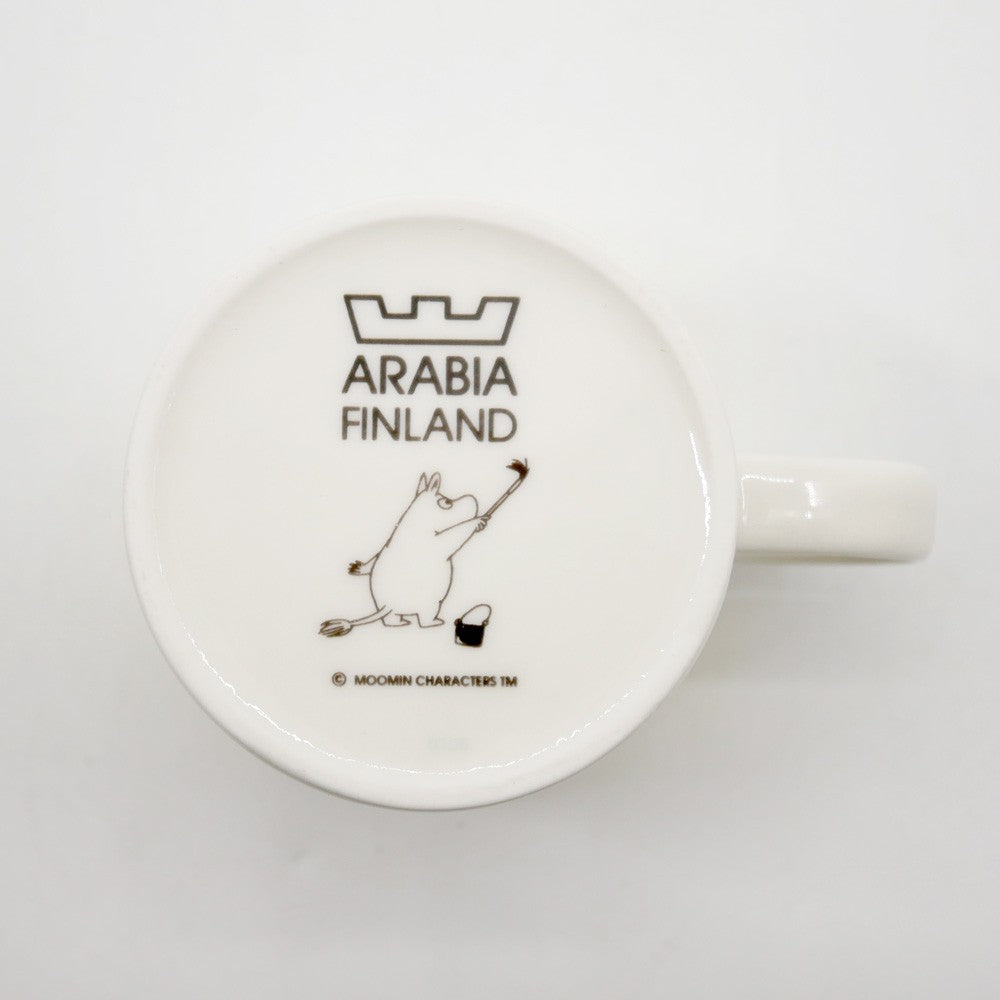 アラビア ARABIA ムーミンマグ MOOMIN スノークのお嬢さん フローレン イエロー 廃番 フィンランド 北欧食器 ●