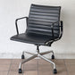 ハーマンミラー Herman Miller アルミナムグループ マネジメントチェア デスクチェア 本革 4本脚 アームチェア キャスター イームズ ビンテージ ◇