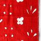 マリメッコ marimekko クッカケト KUKKAKETO フィンランド ビンテージ ファブリック W27 x H113cm 朱色 石本藤雄 北欧雑貨 ◇