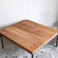 トラックファニチャー TRUCK FURNITURE オークアイアンレッグ ローテーブル OAK IRON-LEG LOW TABLE センターテーブル オーク無垢材 インダストリアル ■