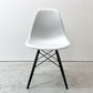 ハーマンミラー HermanMiller サイドシェルチェア ドゥエルレッグ DSW アルパイン × エボニー ポリプロピレン製 イームズ ミッドセンチュリー C ●
