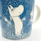 アラビア ARABIA ムーミンマグ MOOMIN ライトスノーフォール 2018年冬限定 フィンランド 北欧食器 ●