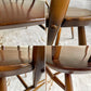 アーコール Ercol ゴールドスミス ダイニングチェア アームチェア コロニアル ハイバック エルム材 ダークブラウン UKビンテージ 英国 ♪