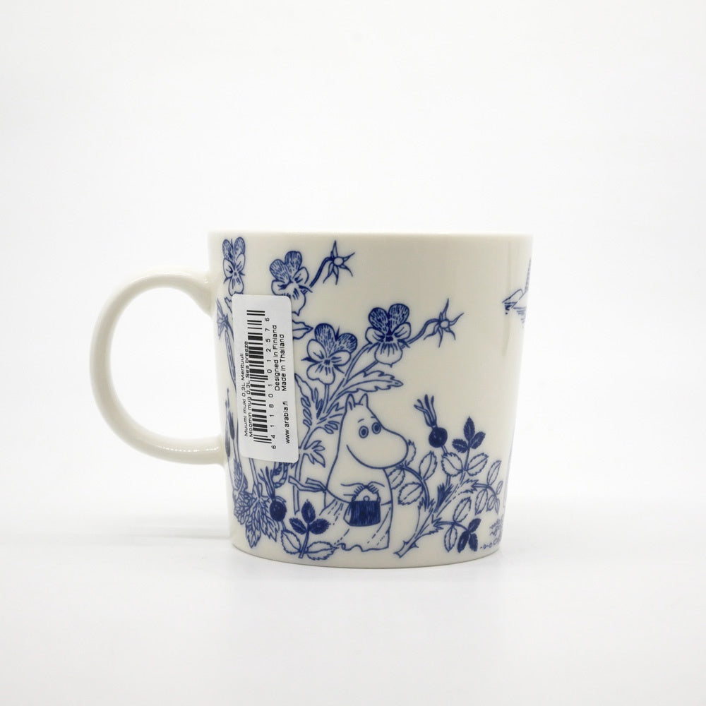 アラビア ARABIA ムーミンマグ MOOMIN シーブリーズ Sea breeze アラビア150周年記念 2023年 フィンランド 北欧食器 箱付き A ●