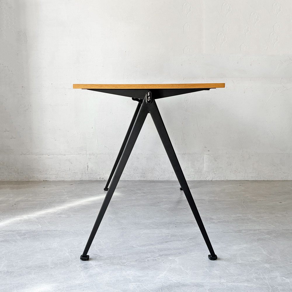 ヘイ HAY ピラミッドデスク PYRAMID DESK ワークデスク オーク材×スチール脚 コンパスレッグ W120cm 定価￥55,000- ★