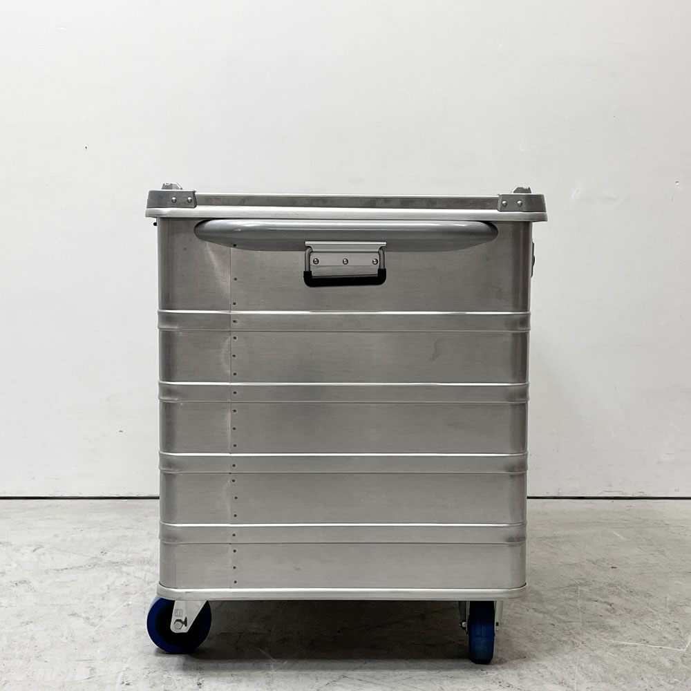 アルポス ALPOS アルミコンテナ ALUMINUM CONTAINER キャスター付き 239L PSF取り扱い 定価￥83,600- ●