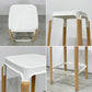 マジス MAGIS スティールウッドスツール Steelwood Stool ハイスツール カウンターチェア ホワイト × ビーチ H68cm ロナン＆エルワン・ブルレック 定価￥86,900- ◎